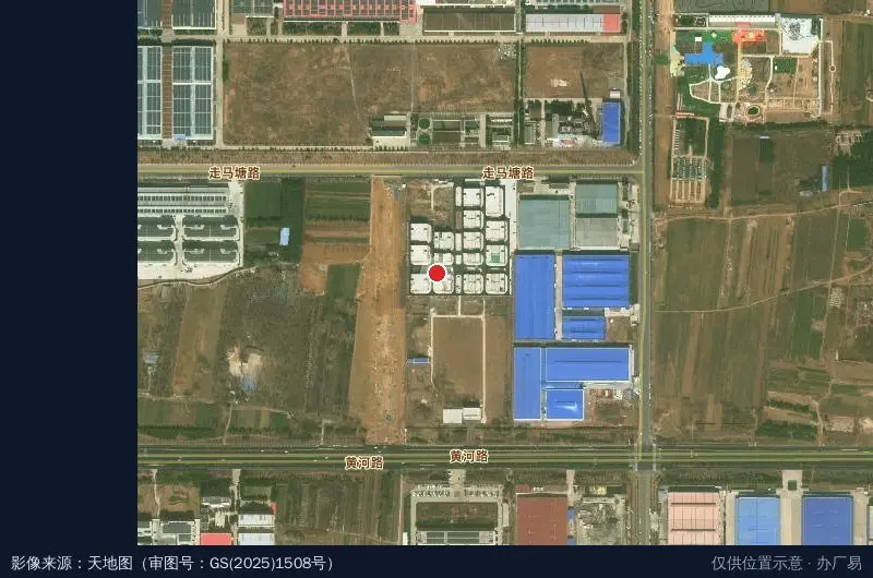 河南渴望科技园卫星位置示意图