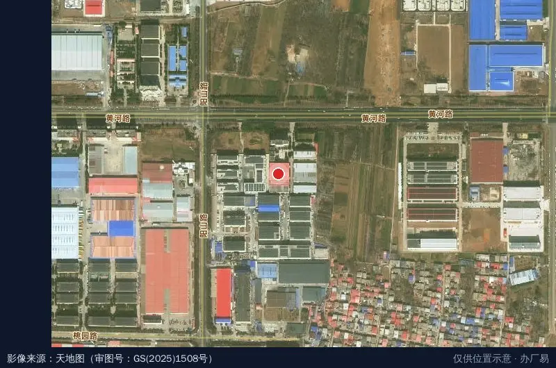 漯河市益生园生物工程有限公司卫星位置示意图