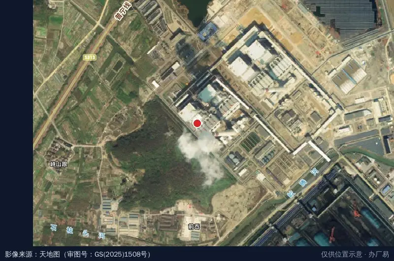 中科睿启·舟山产业园卫星位置示意图