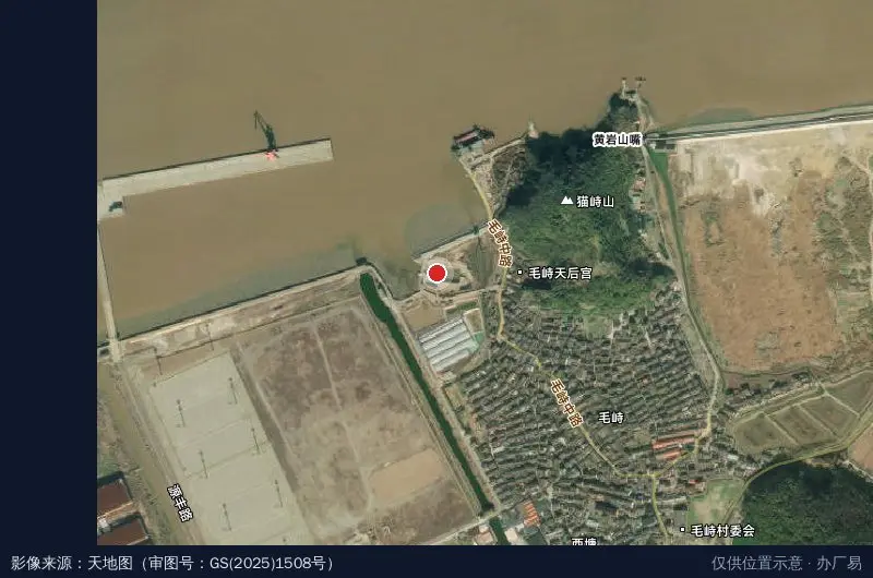 司机之家(舟山新奥物流园区)卫星位置示意图