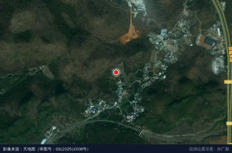 中辰建材家居物流园招商中心卫星位置示意图