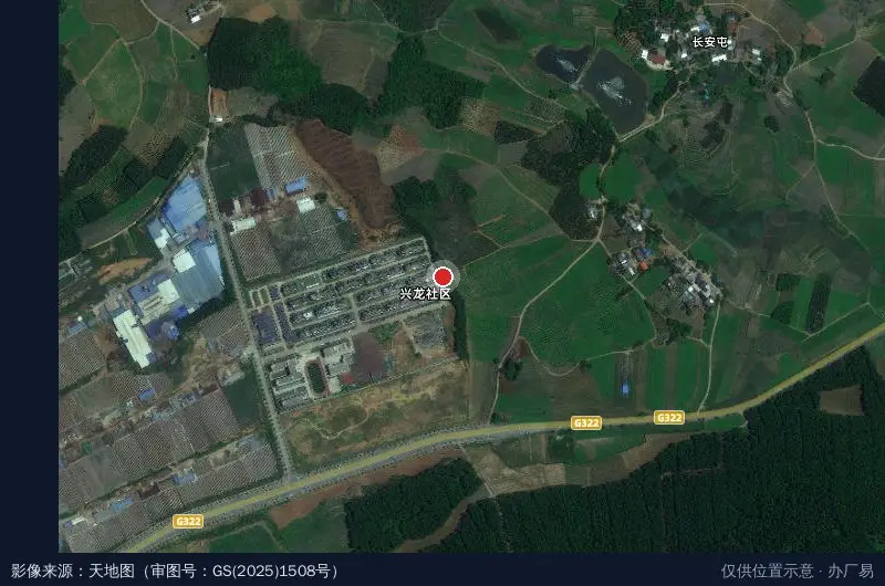 广西东门南华糖业有限责任公司(物流园)卫星位置示意图