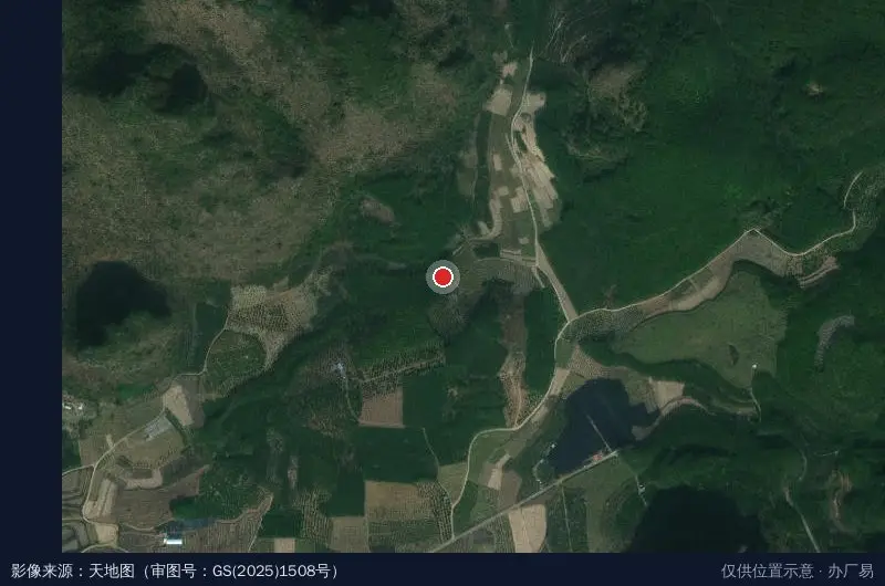 广西锦福园农业科技有限公司卫星位置示意图