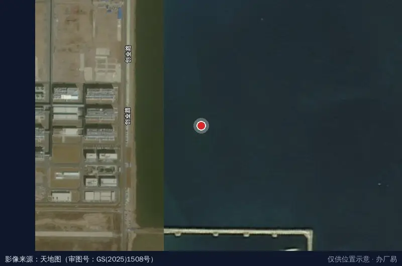 辽宁中盈旅游装备产业园卫星位置示意图