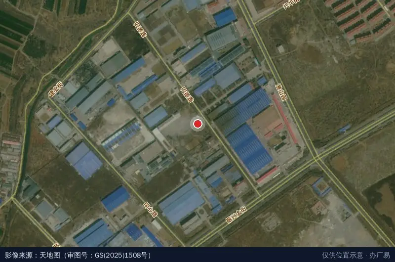 打渔山泵业产业园区开发建设公司卫星位置示意图
