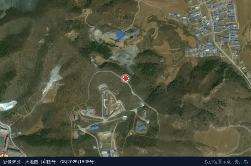 八家子经济开发区卫星位置示意图