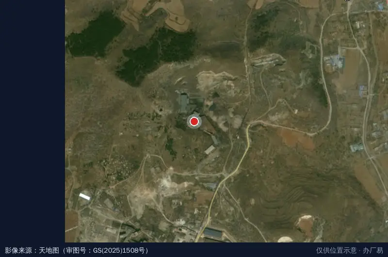 杨家杖子经济开发区建设交通局卫星位置示意图