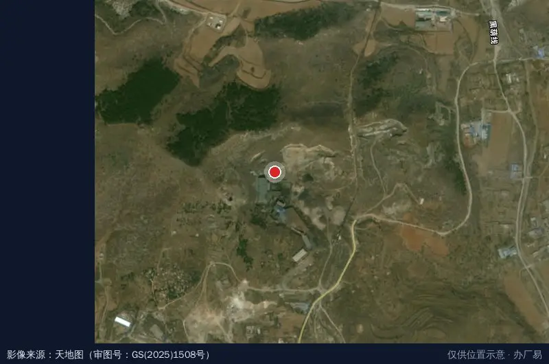 杨家杖子经济开发区消防大队卫星位置示意图