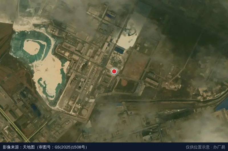 葫芦岛高新区污水处理有限公司卫星位置示意图