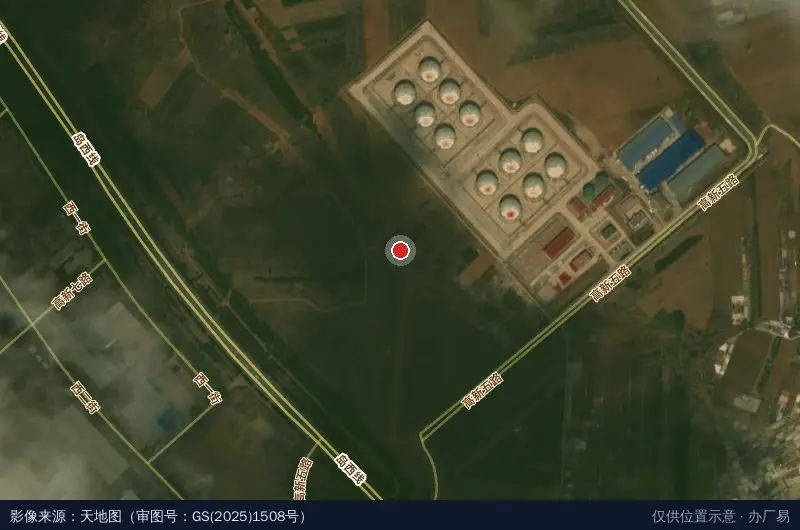 葫芦岛市公共资源交易中心卫星位置示意图