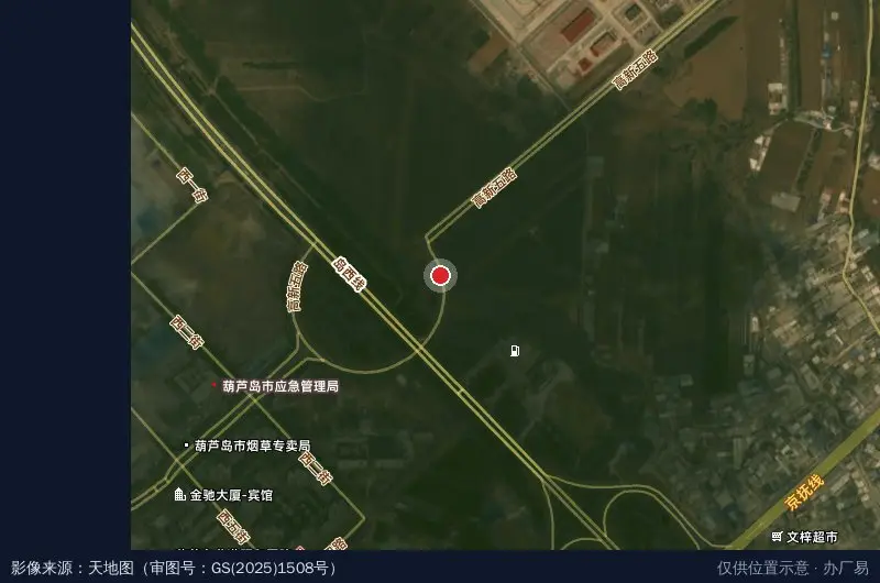 世纪雅苑西区-15栋卫星位置示意图