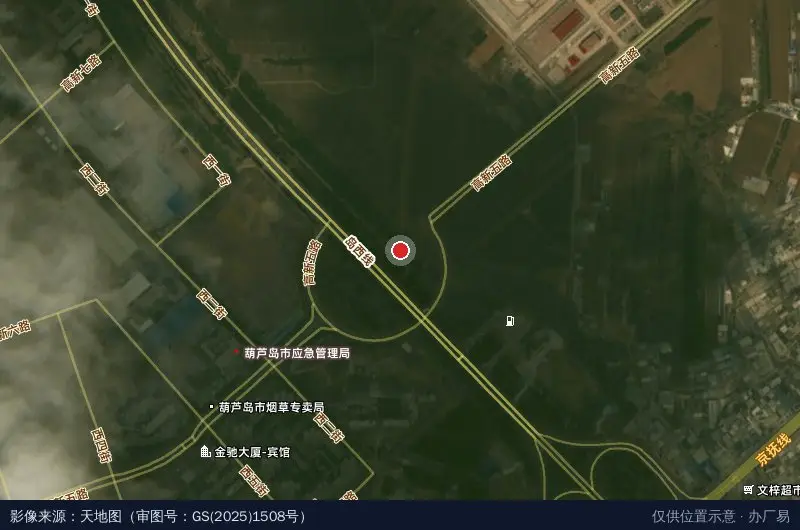 世纪雅苑西区-10栋卫星位置示意图