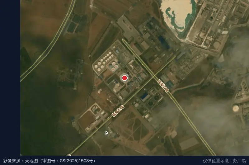 西一街/高新九路(路口)卫星位置示意图