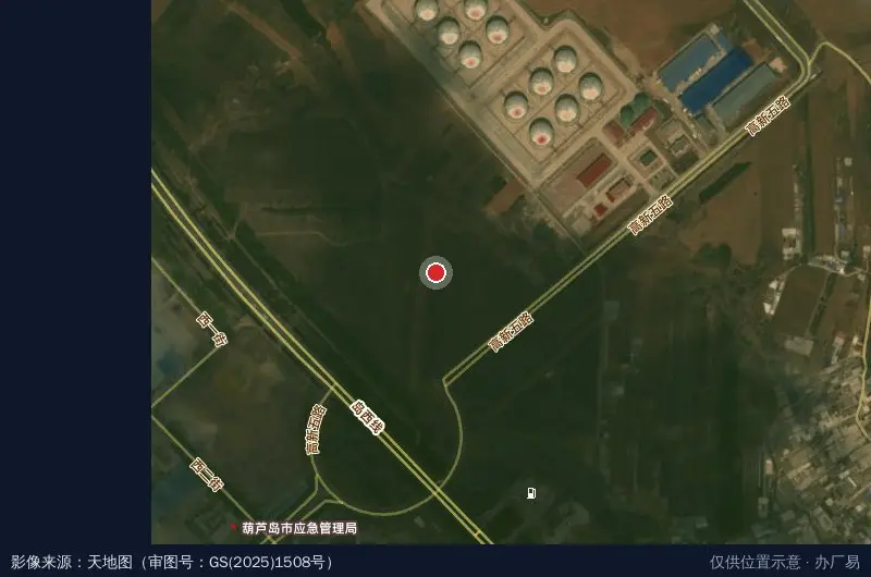 西四街/高新五路(路口)卫星位置示意图