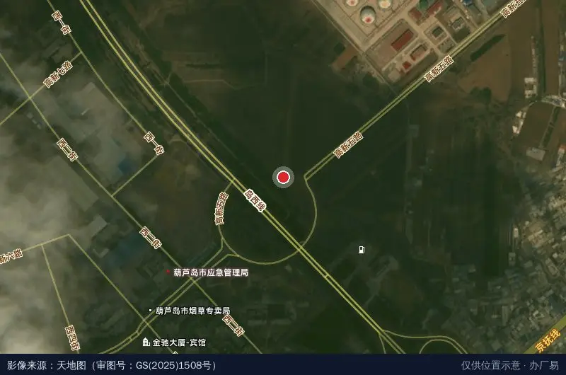 世纪雅苑西区卫星位置示意图