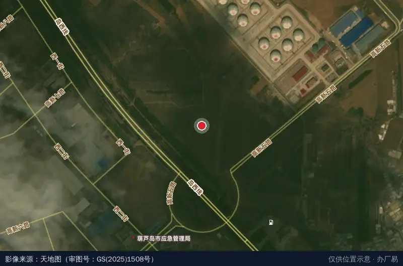 辽宁宿春环保科技有限公司卫星位置示意图
