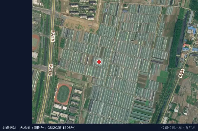 浩宇临港第三方物流园卫星位置示意图