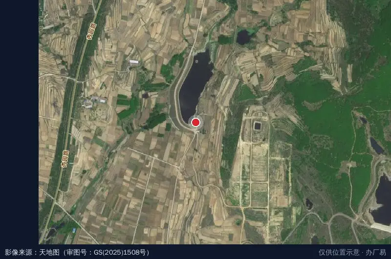 汇和文化产业园卫星位置示意图