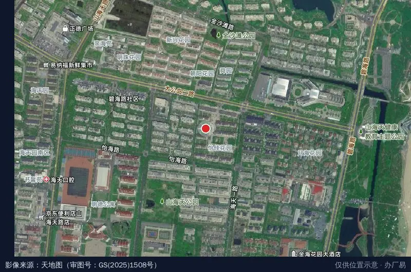 日照旺农园农业科技有限公司卫星位置示意图