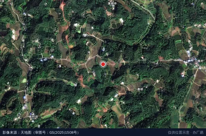 非洲大雁产业化基地卫星位置示意图