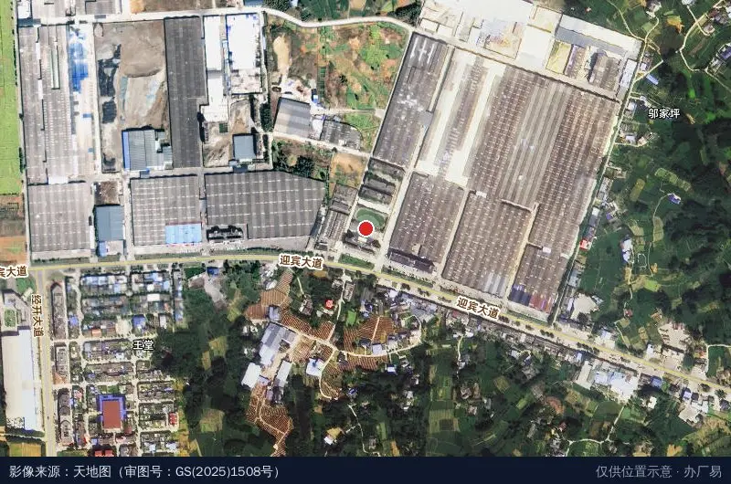 经济开发区卫星位置示意图