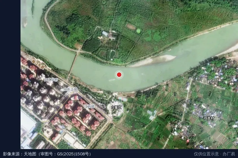 乐山高新区科技园-C3幢卫星位置示意图