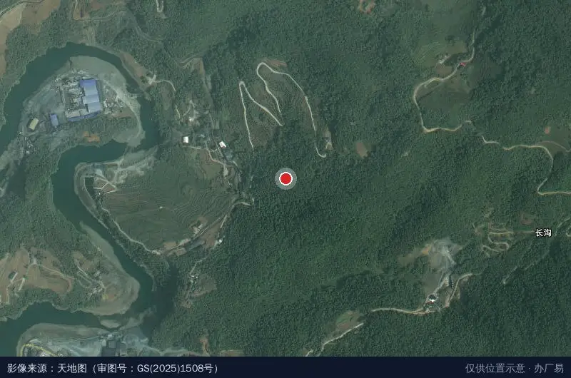 岚皋县六口工业园区建设开发有限责任公司卫星位置示意图