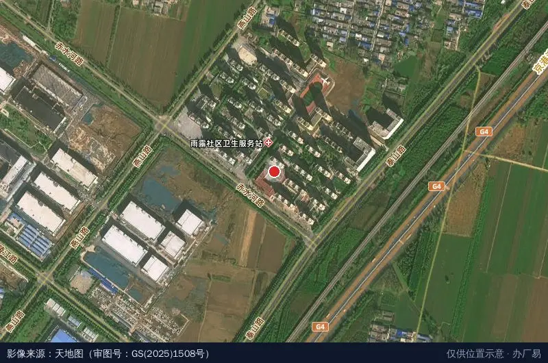 富士康(鹤壁)科技工业园卫星位置示意图