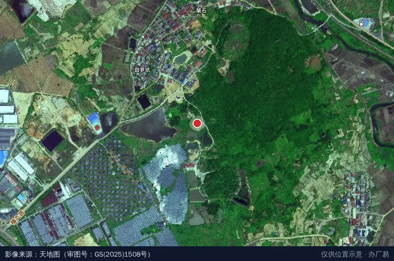 新兴工业产业园卫星位置示意图