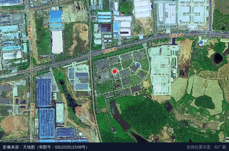 新余高新区科技孵化基地-东1门卫星位置示意图