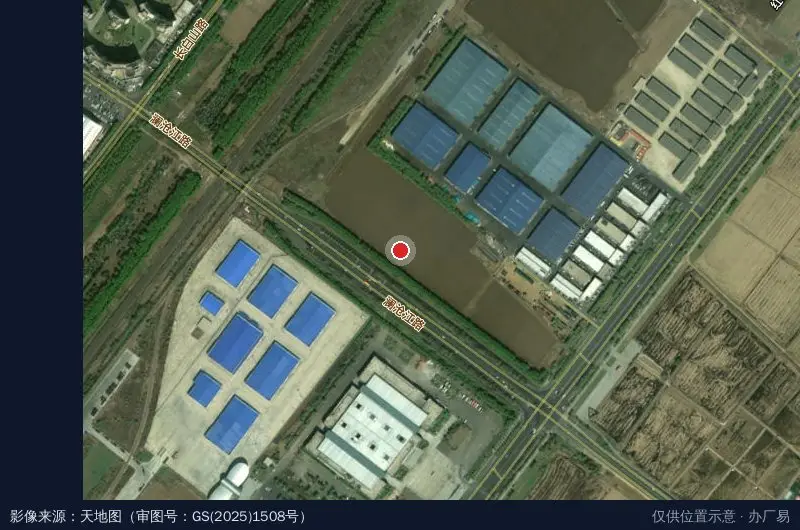 铁岭物流园卫星位置示意图