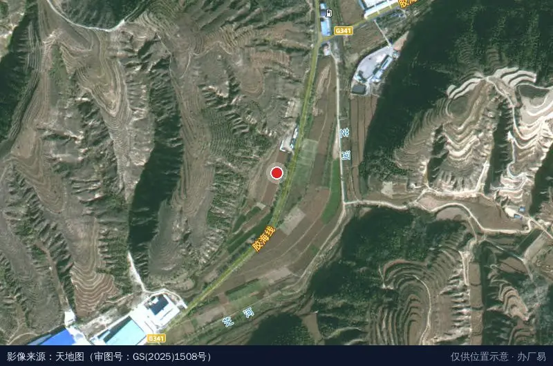 山西绿华环保科技永和有限公司卫星位置示意图