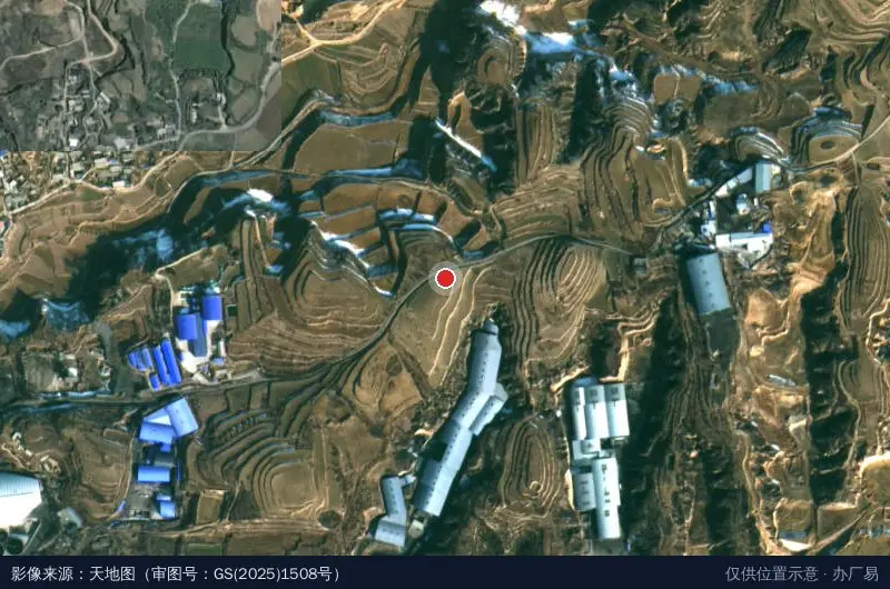 洪洞盛园生物科技有限公司卫星位置示意图