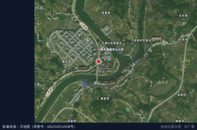俊健农业科技园卫星位置示意图
