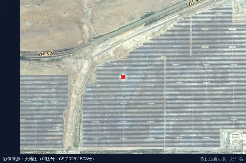 高新集团卫星位置示意图