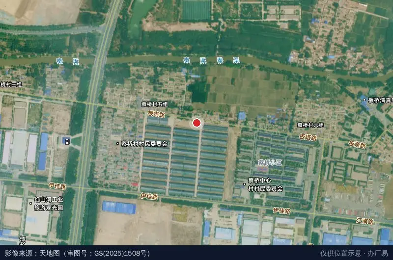宁夏银泰包装制品有限公司卫星位置示意图