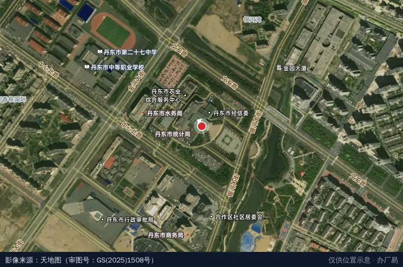 辽宁振兴经济开发区卫星位置示意图