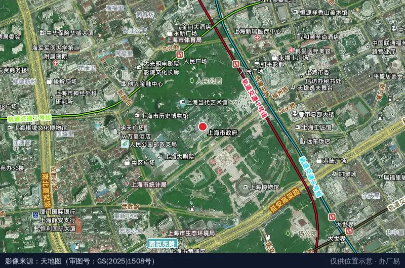 上海外高桥港综合保税区卫星位置示意图