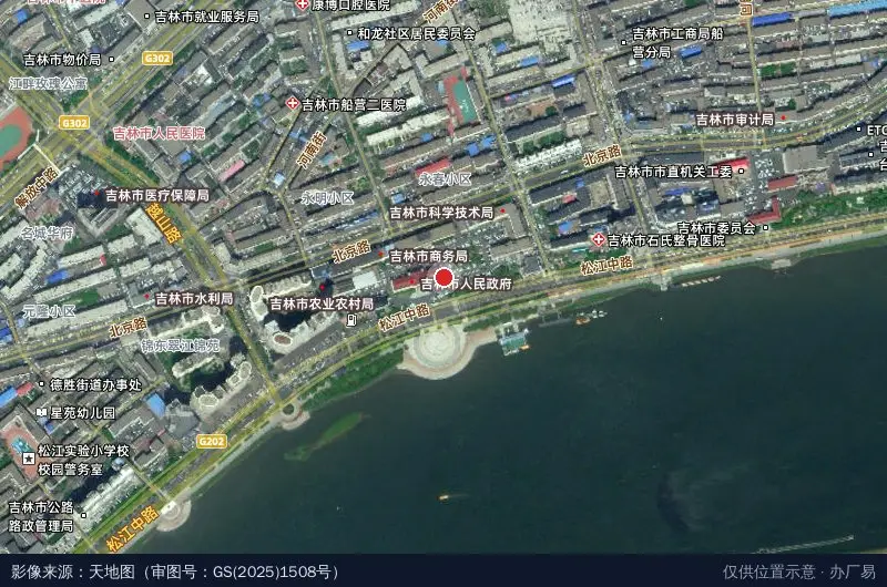 吉林洮南经济开发区卫星位置示意图