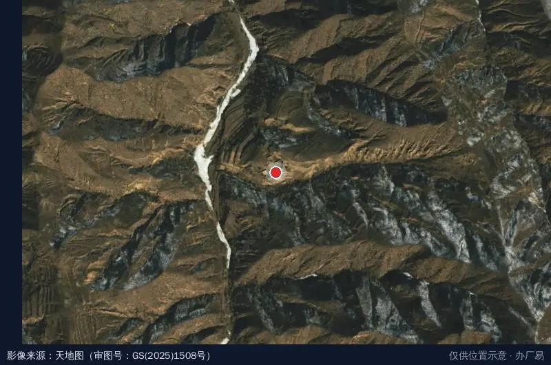 山西安泽经济技术开发区卫星位置示意图