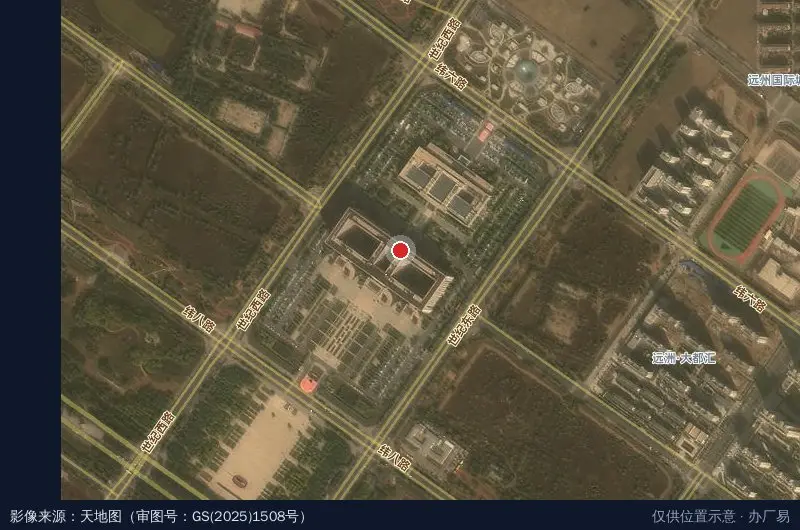 内蒙古包头装备制造产业园区卫星位置示意图