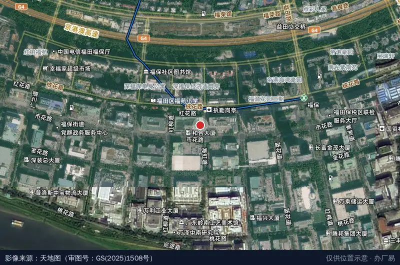 T8旅游创意(保税)园卫星位置示意图