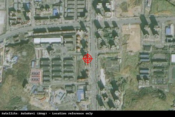 铜仁贵州松桃西部(贵州)轻工业园区卫星位置示意图