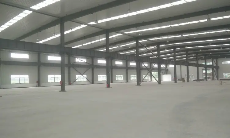 上犹县厂房实景：赣州上犹县 厂房出租1000㎡ 钢架结构 标准厂房 产证齐全（第1张）
