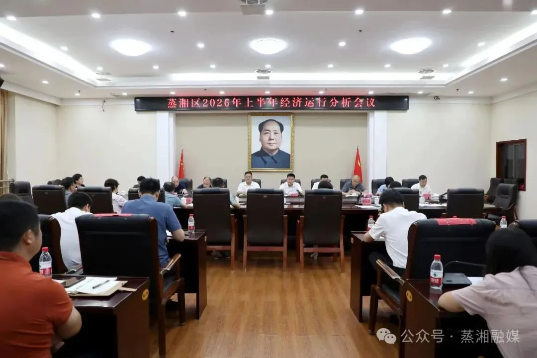 [蒸湘区] 把握主动 抓好落实 持续夯实蒸湘经济高质量发展根基