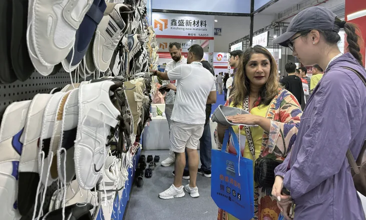 温州皮革鞋材鞋机展成为产业发展风向标