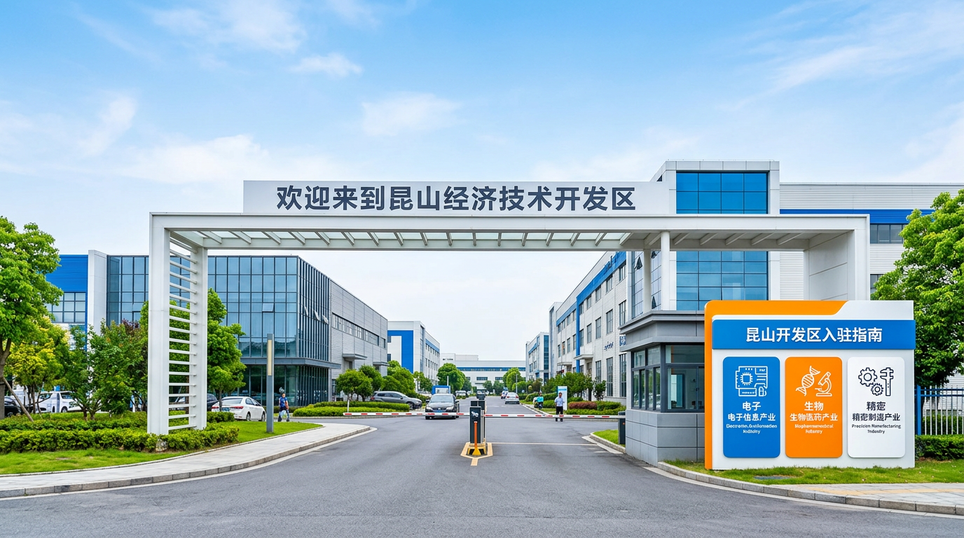 昆山开发区入驻指南:主导产业、准入条件、配套服务