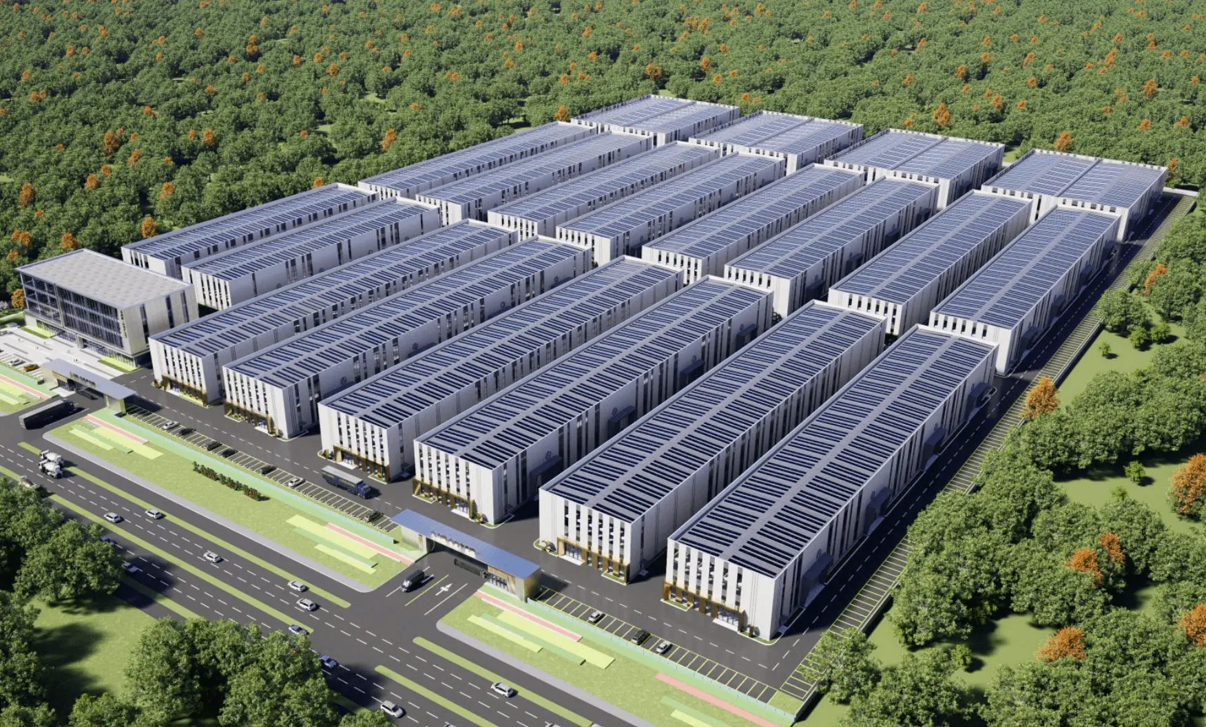 太仓市厂房实景：苏州太仓市厂房3300㎡出售太仓港·未来产业港钢结构（第2张）