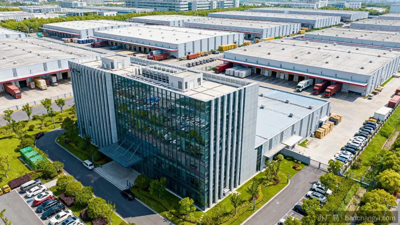 青浦区仓库实景：上海青浦新建分拨中心电商产业园仓库出租（第1张）