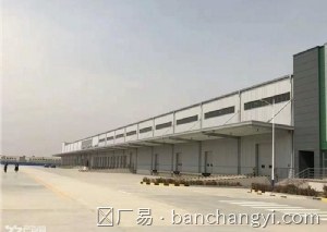 海宁市仓库实景：海宁物流园大型双层坡道高标仓招商中（第1张）